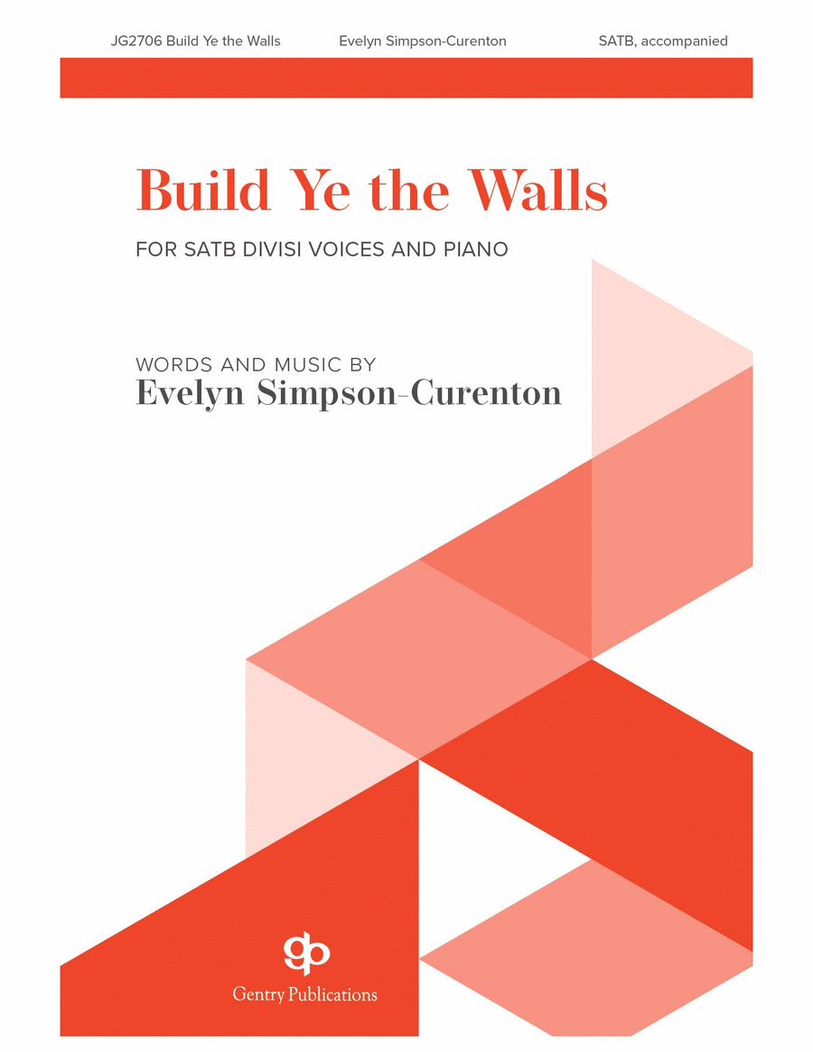 Build Ye The Walls Build Ye The Walls Divisi scores gallery preview page 1
