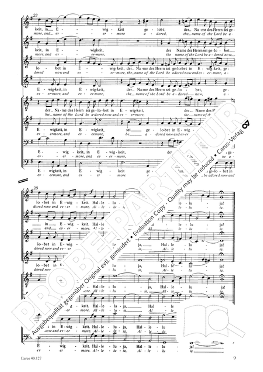 Sechs Spruche zum Kirchenjahr op. 79 Score scores gallery preview page 10