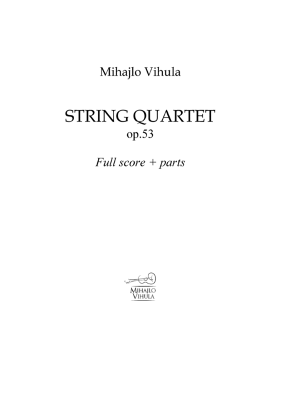 STRING QUARTET String Quartet scores gallery preview page 2