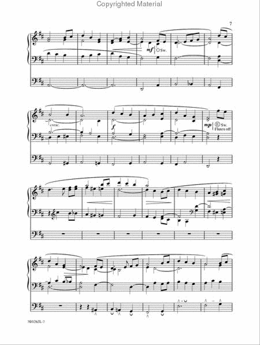 Carols of the Angels Organ Solo scores gallery preview page 3