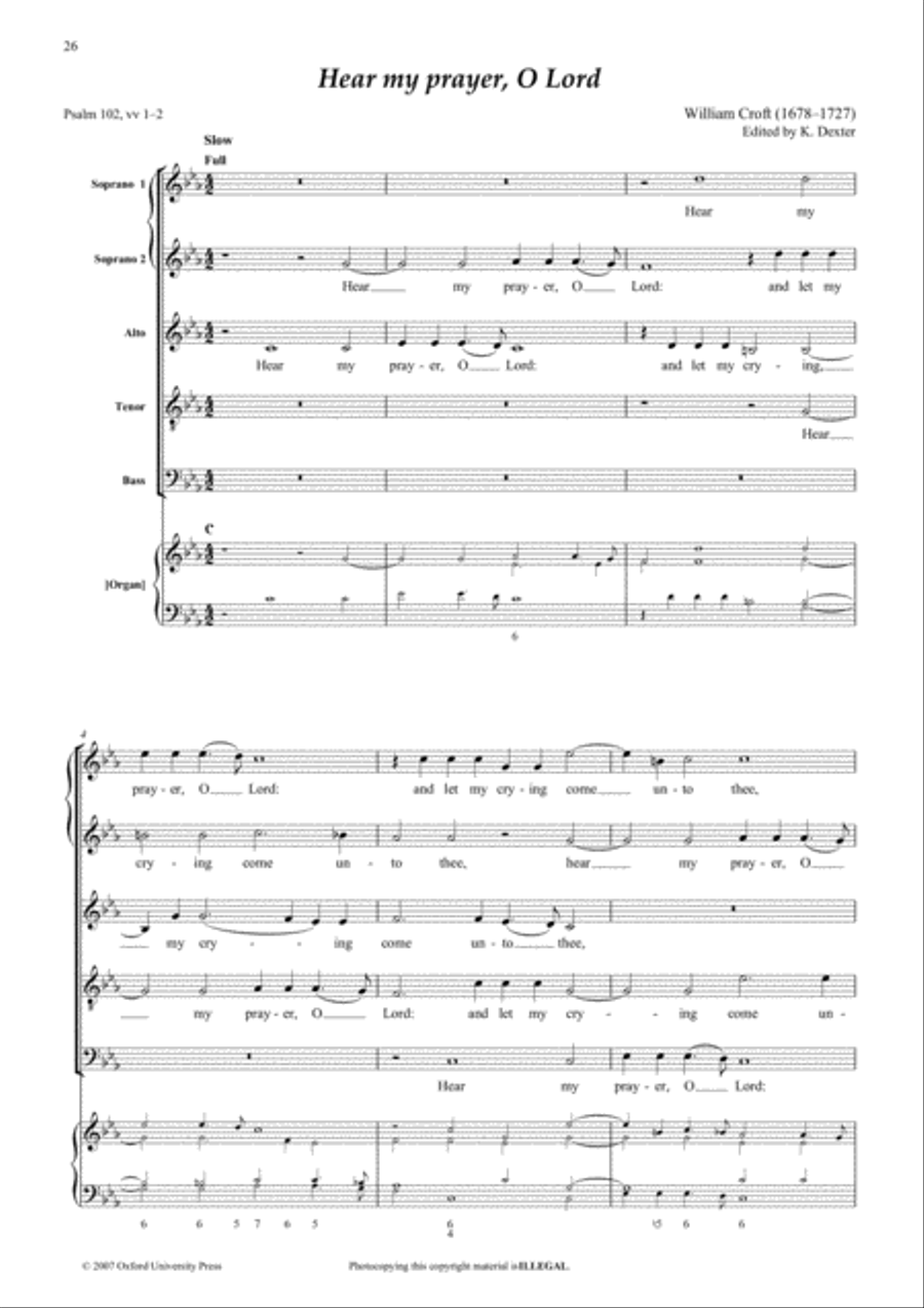 The Restoration Anthem Volume 2 1688-1714 Divisi scores gallery preview page 4