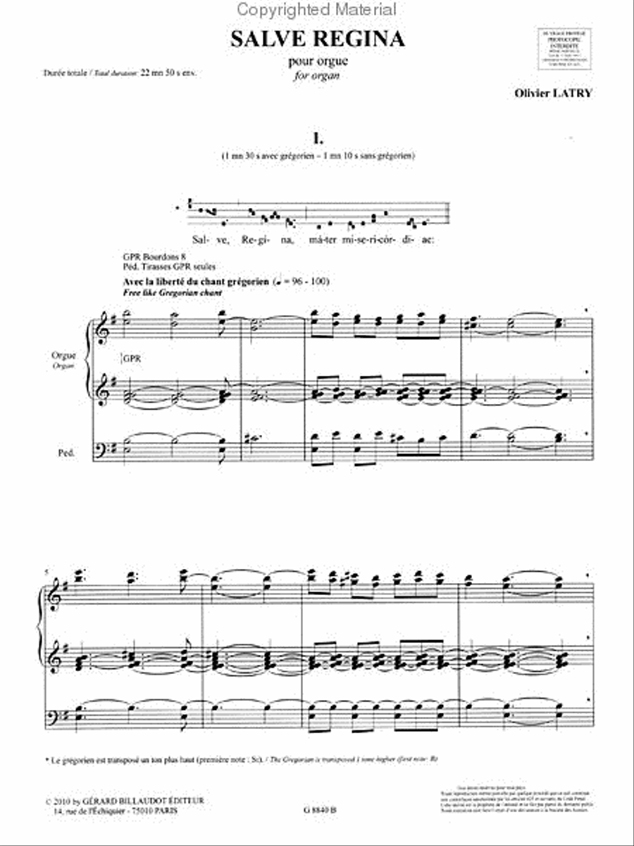 Salve Regina Chamber Music scores gallery preview page 2