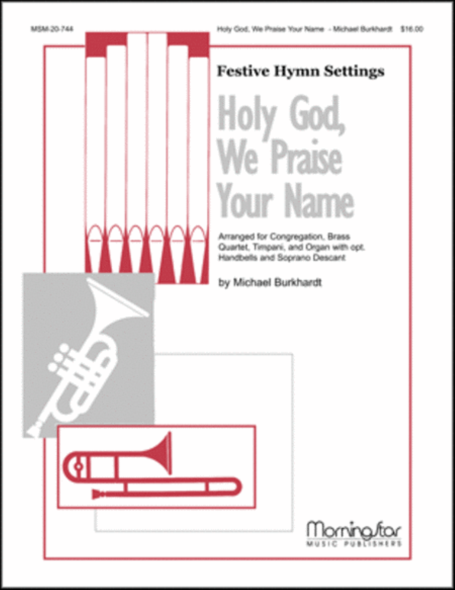 Holy God, We Praise Your Name Choir scores gallery preview page 1
