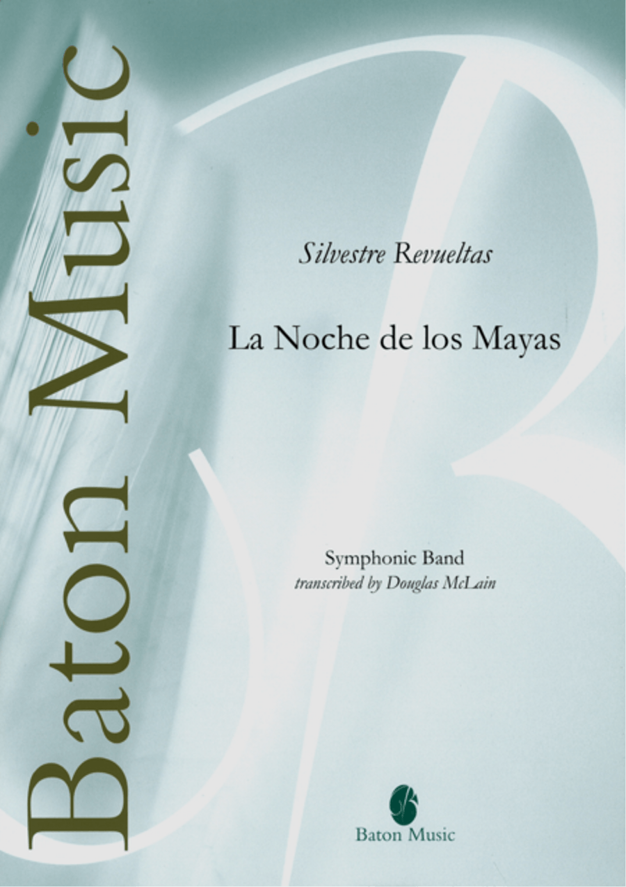 La Noche de los Mayas Concert Band scores gallery preview page 1