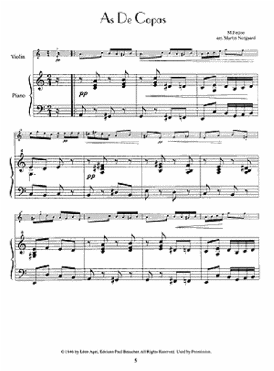 French Tangos for Violin French Tangos for Violin Violin Solo scores gallery preview page 4