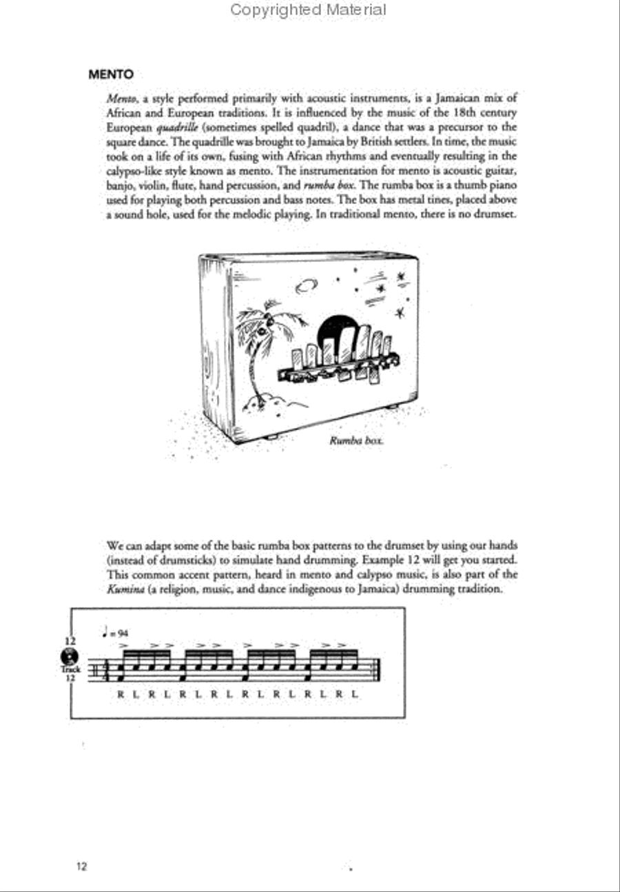 Drum Atlas Jamaica Percussion scores gallery preview page 2