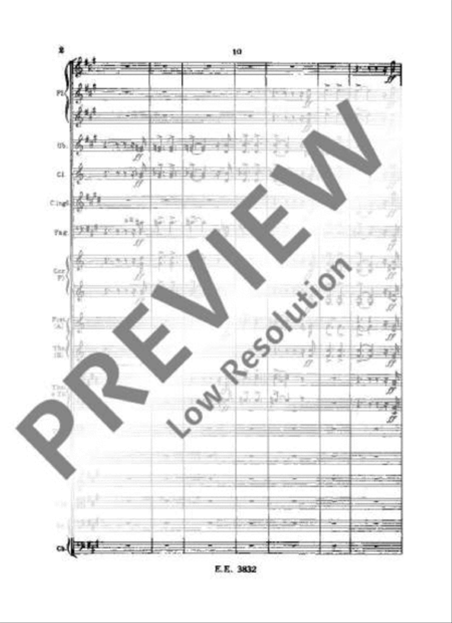 Capriccio Italien Orchestra scores gallery preview page 11