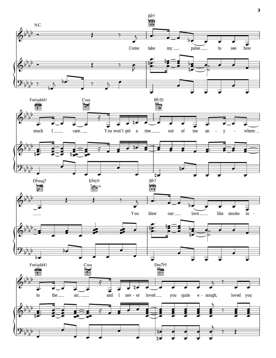 Pulse Acoustic Guitar scores gallery preview page 3