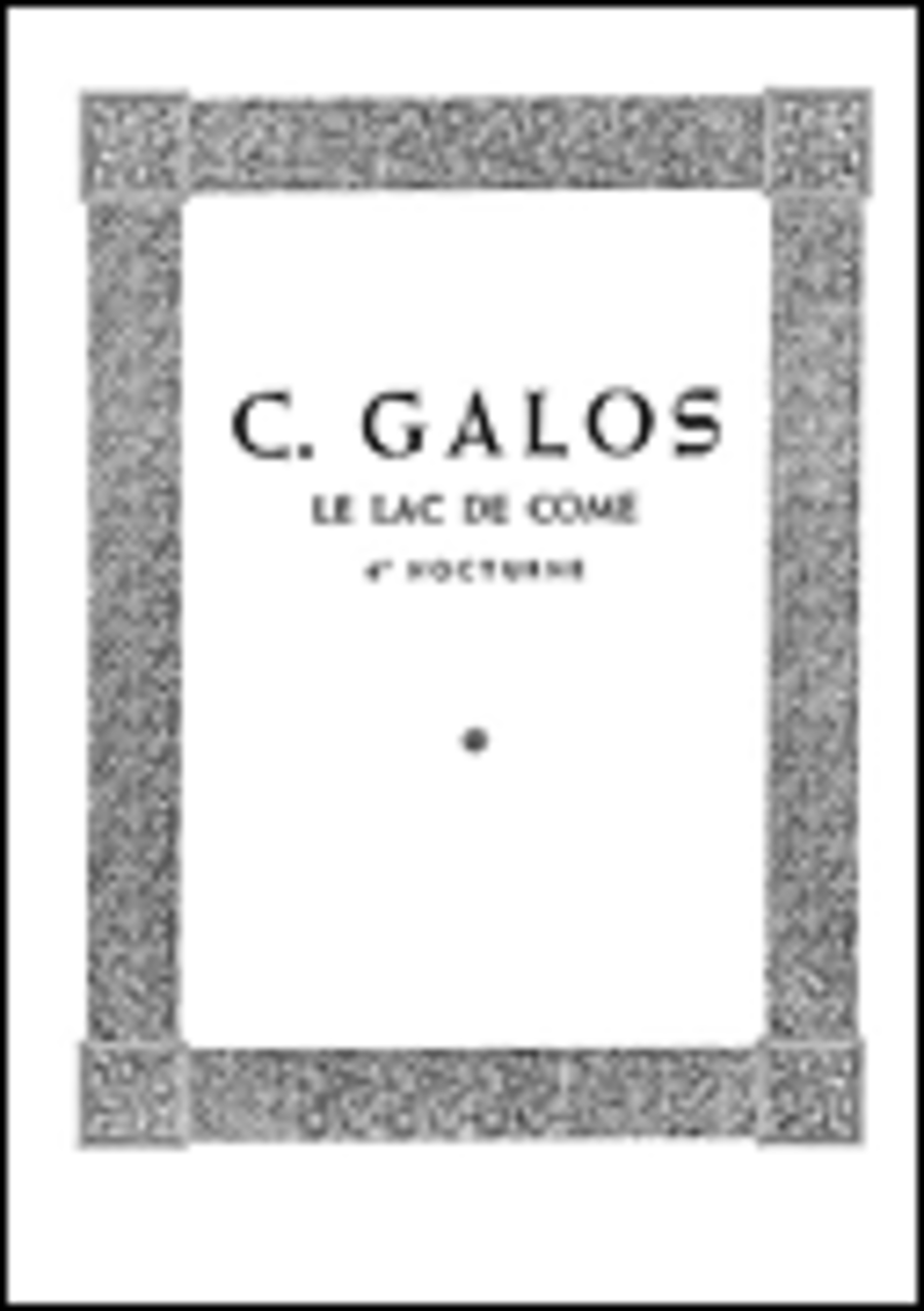 Giselle Galos: Nocturne (Le Lac De Come No.6)
