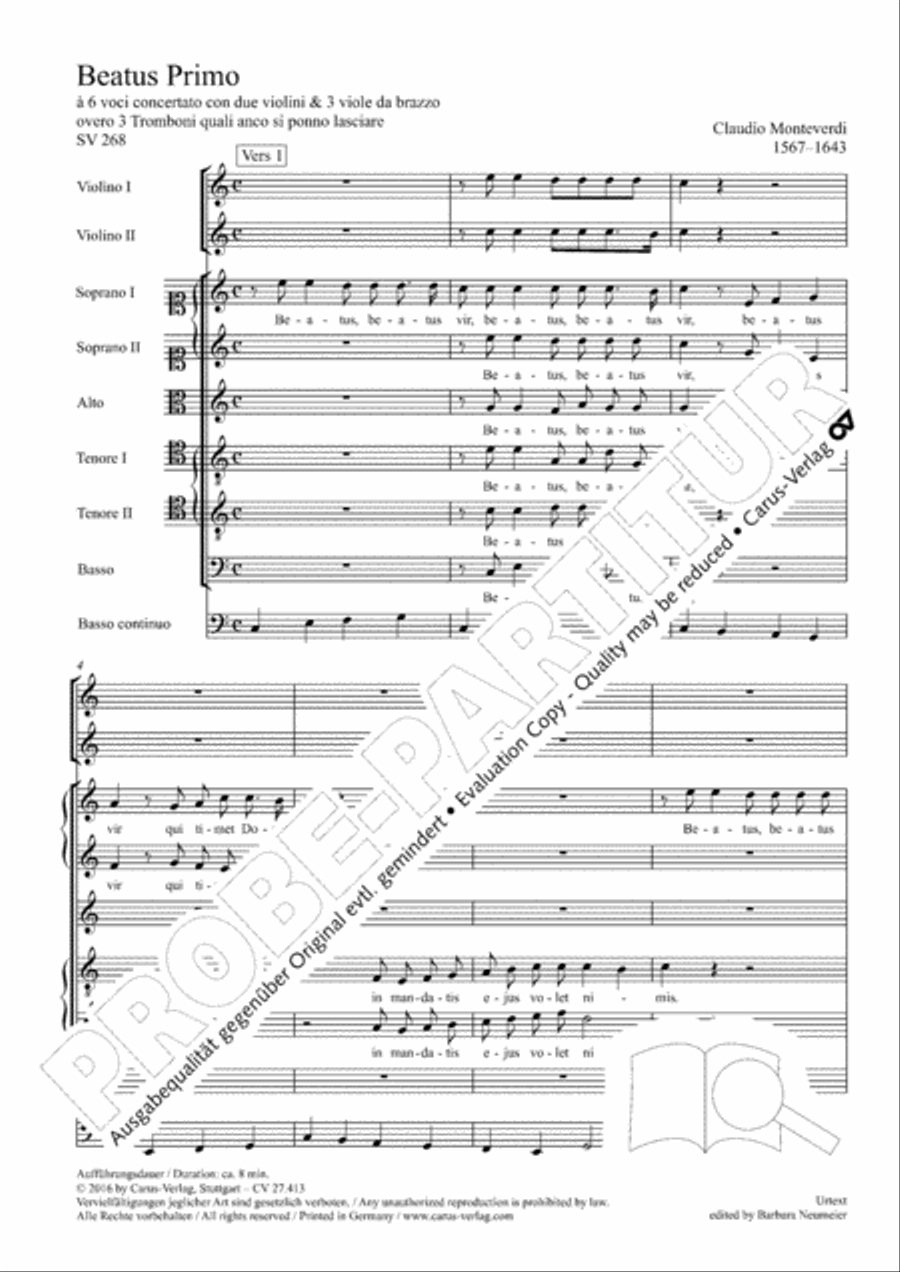 Beatus Primo Beatus Primo Choir scores gallery preview page 7