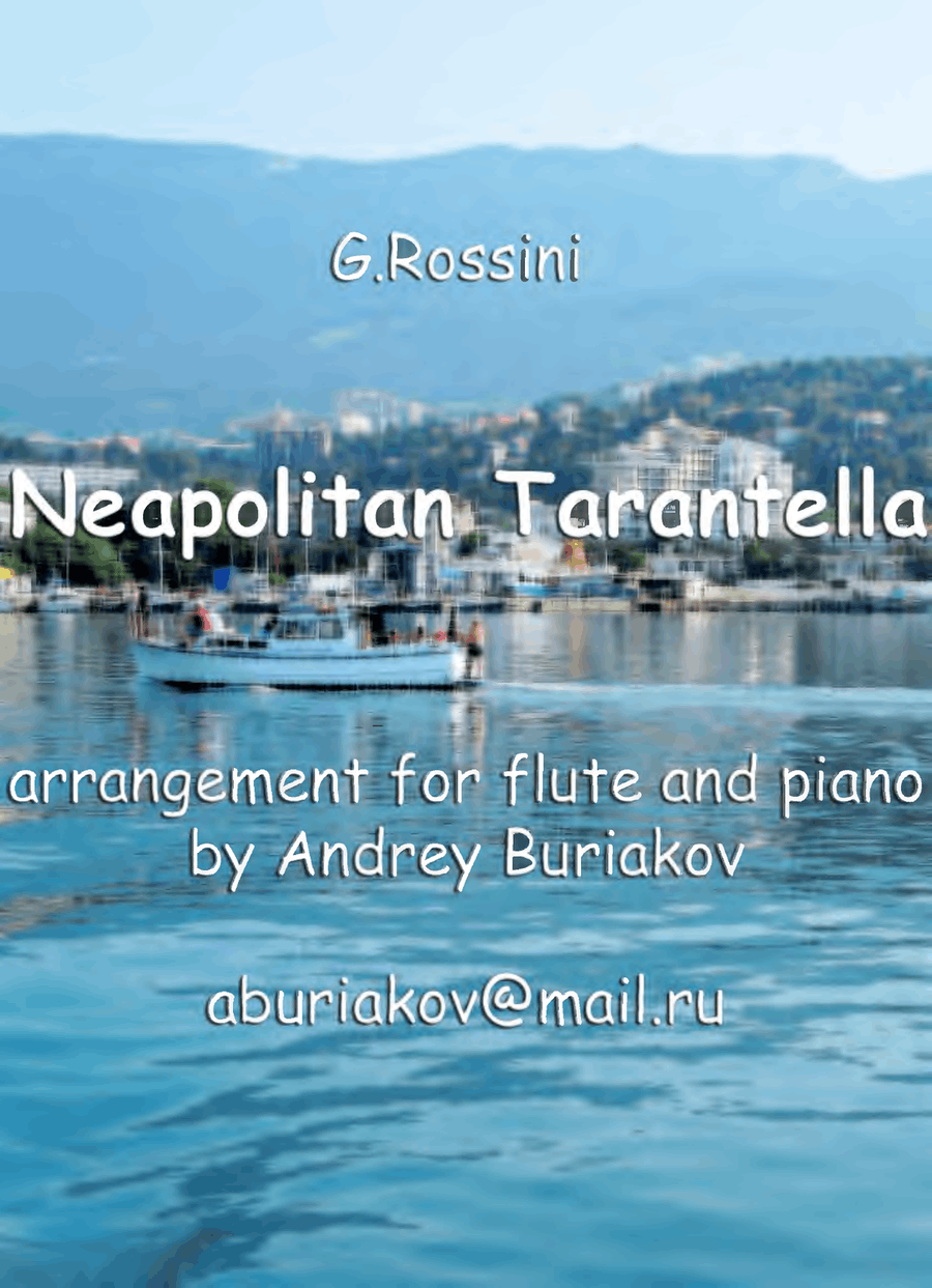 Neapolitan Tarantella (flute) Neapolitan Tarantella (flute) Woodwind Duet scores gallery preview page 1