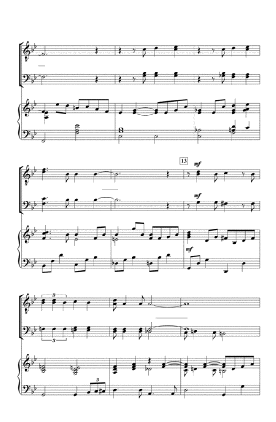 Embraceable You Men's Choir scores gallery preview page 8