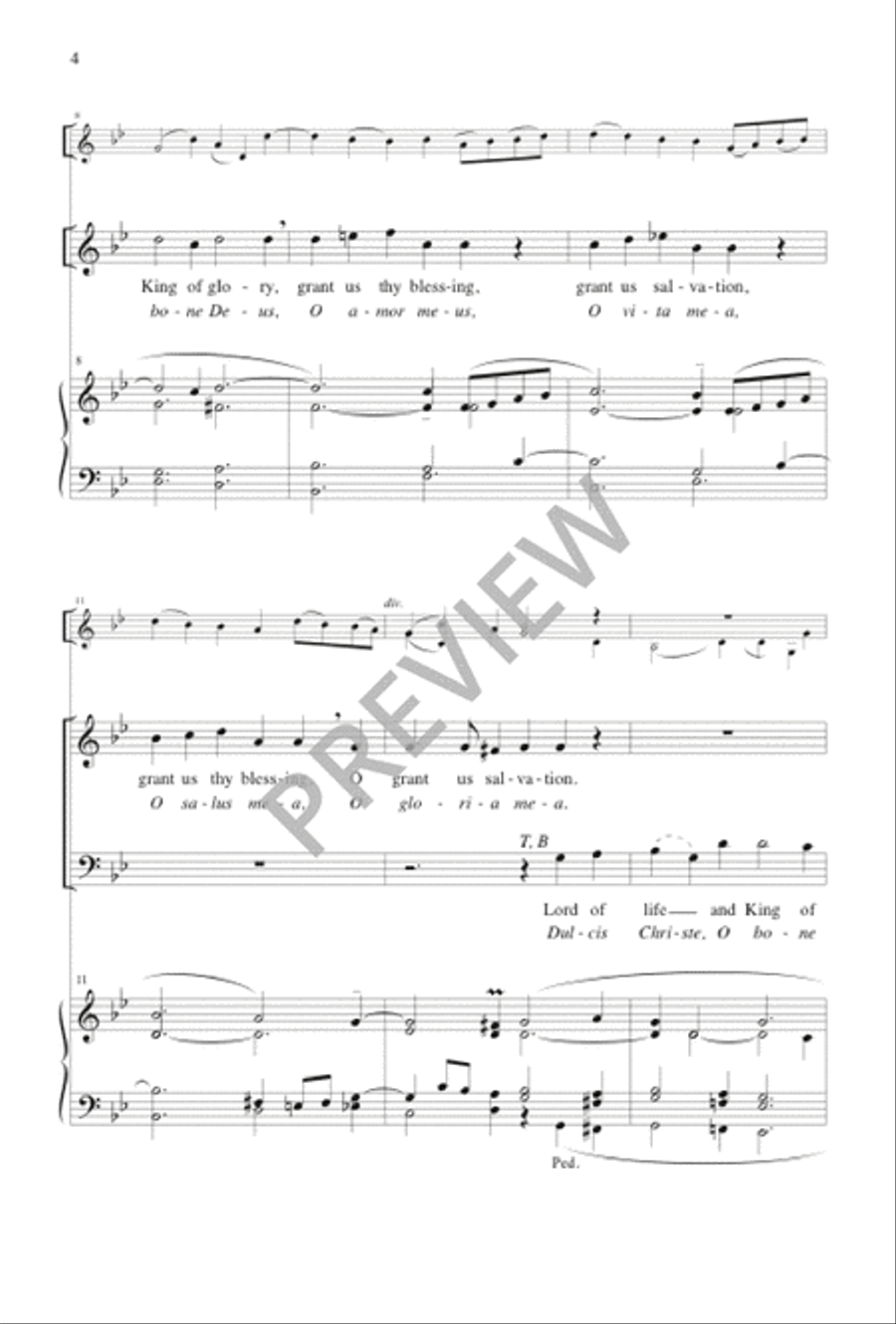 Lord of Life and King of Glory 2-Part scores gallery preview page 5