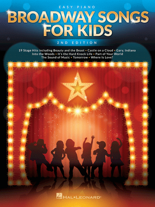 Book cover for Broadway Songs for Kids - 2nd Edition