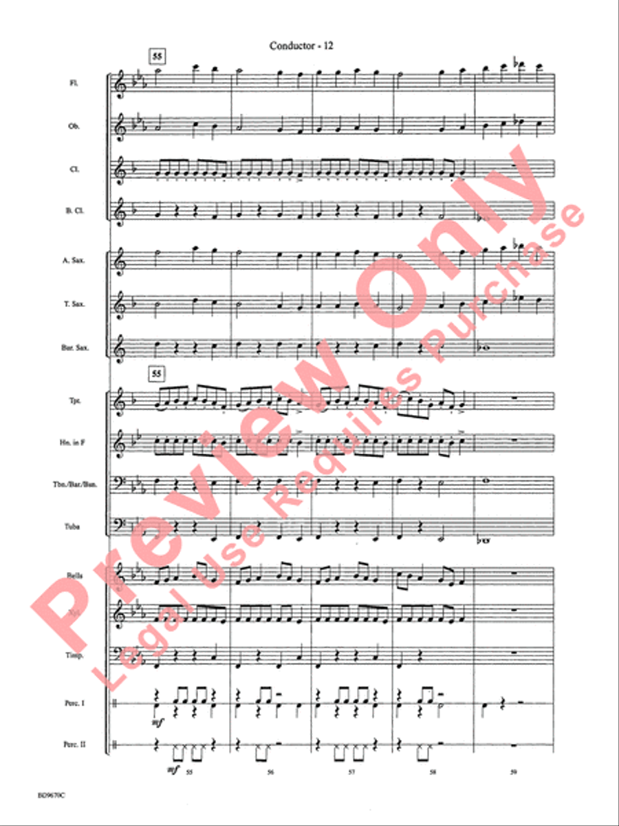Engines of Resistance Concert Band scores gallery preview page 15