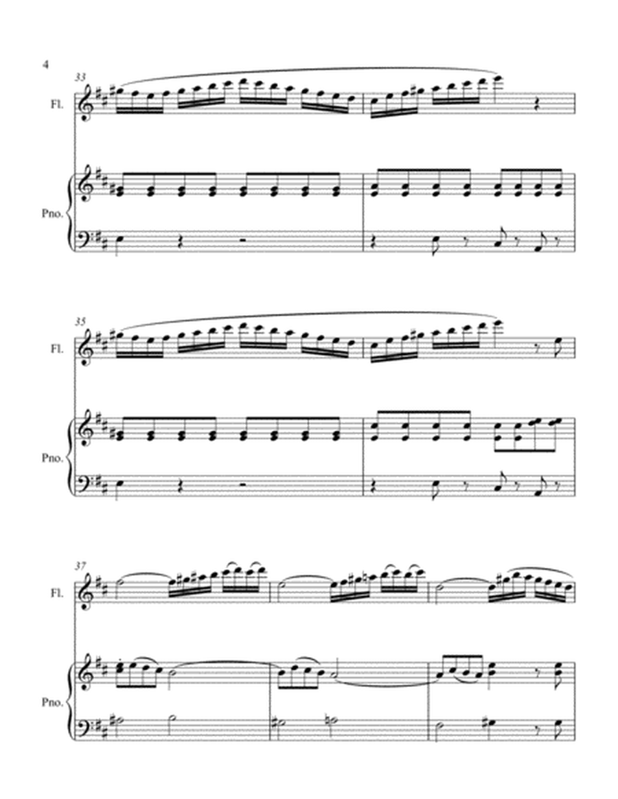 Allegro from Mozart Flute Quartet K.285 (Flute Solo) image number null