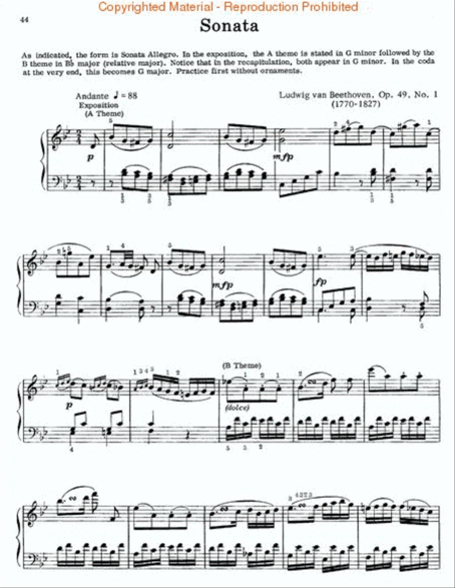 Music for Piano Music for Piano Piano Method scores gallery preview page 2