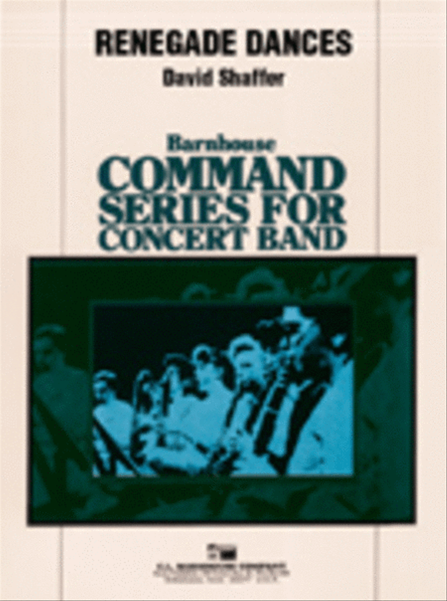 Renegade Dances Concert Band scores gallery preview page 1