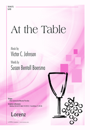 Book cover for At the Table