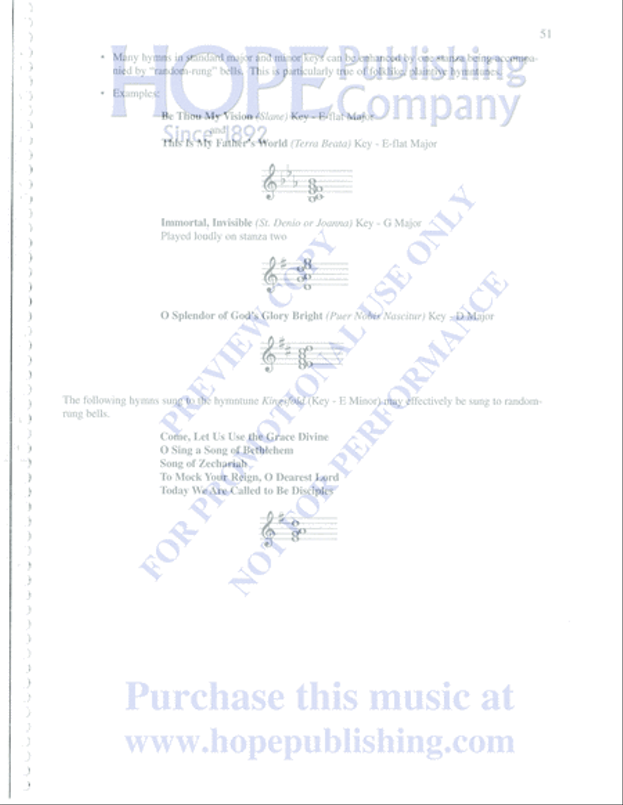 Practical Guide to Arranging Music for Organ, Choir, Handbells & Other Instrumen Choir scores gallery preview page 52