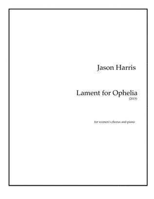 Lament for Ophelia SSAA and piano