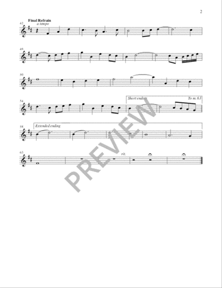 Bless These Walls - Instrument edition Bless These Walls - Instrument edition Bassoon scores gallery preview page 3