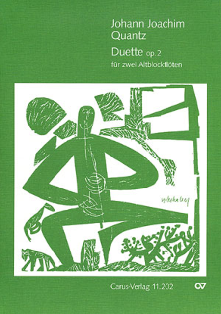 Johann Joachim Quantz
: Quantz: Duette op. 2, Heft 1 (Duets)