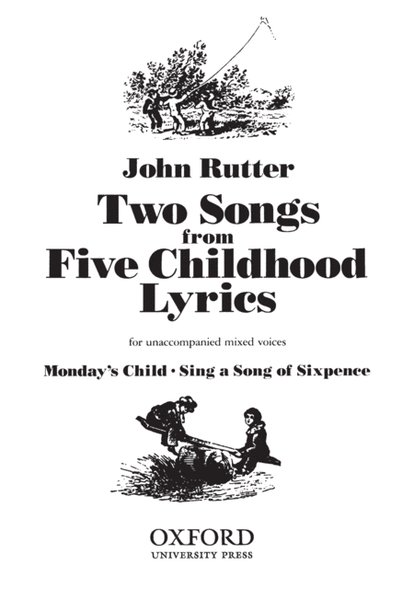 Two Songs from Five Childhood Lyrics