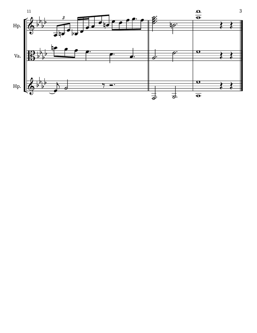 Children's Musing 12 Small Ensemble scores gallery preview page 3
