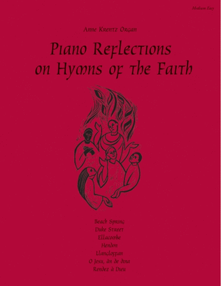 Book cover for Piano Reflections on Hymns of the Faith