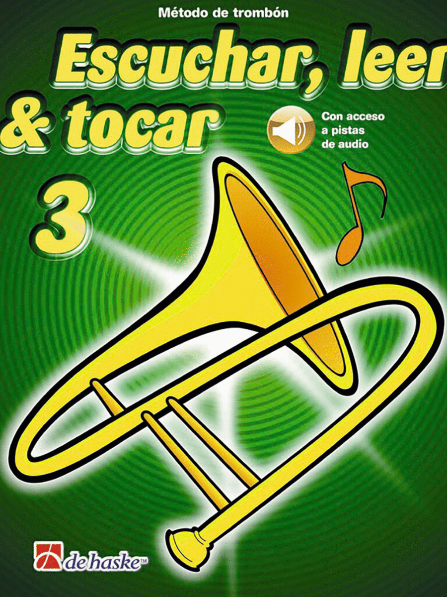 Escuchar, leer and tocar 3 trombón