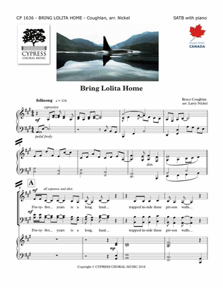 Book cover for Bring Lolita Home