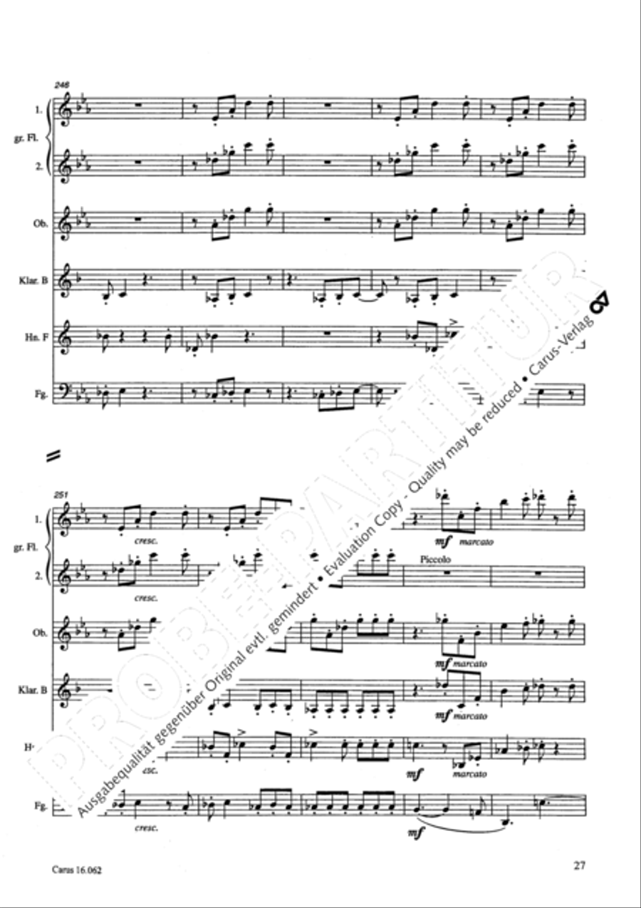Musik fur sechs Blaser Musik fur sechs Blaser Bassoon scores gallery preview page 30
