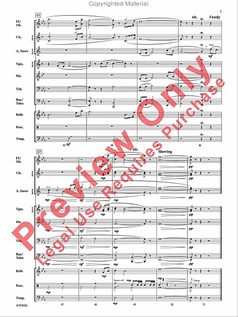 Heartland Heartland Concert Band scores gallery preview page 8