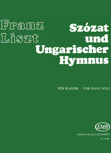 Szozat/ungarischer Hymnus-pno