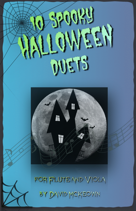 10 Spooky Halloween Duets for Flute and Viola