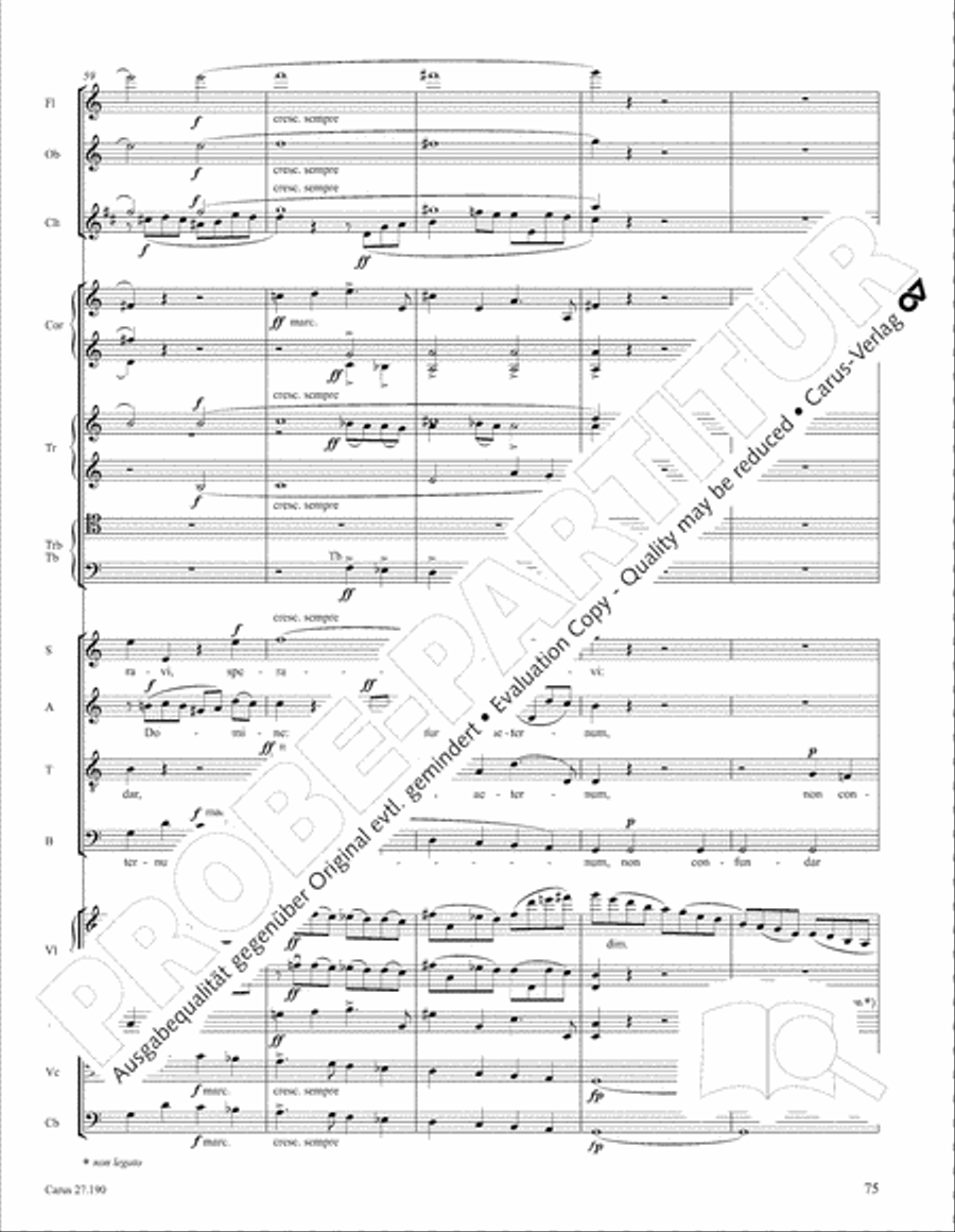 Te Deum 4-Part scores gallery preview page 82
