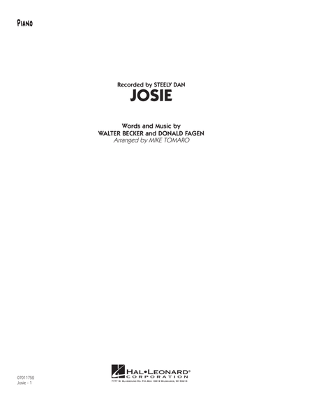 Josie - Piano