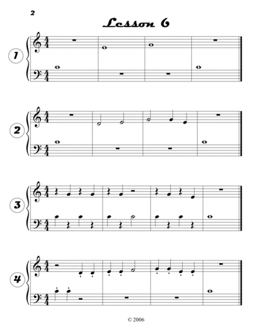 Piano Notes Lesson 6