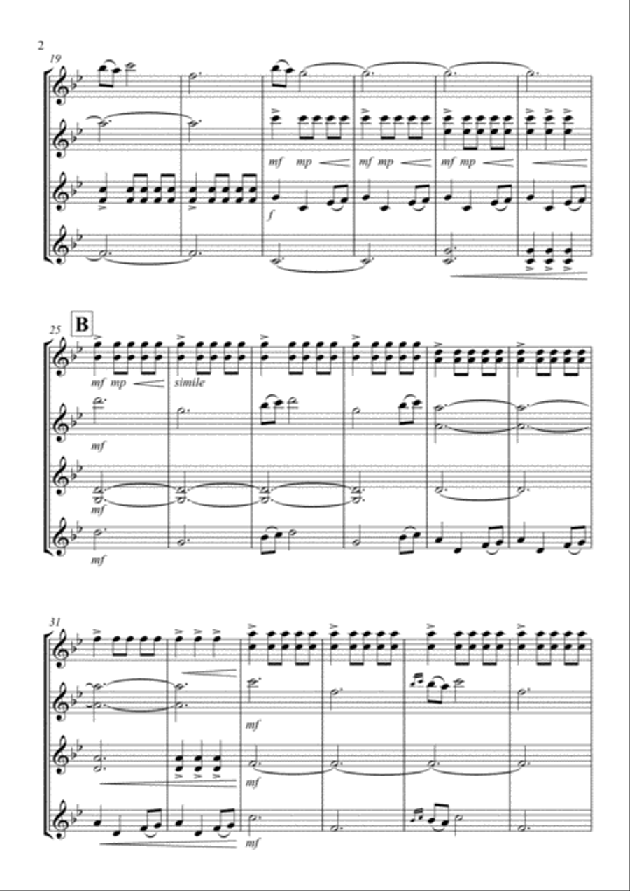 Game Of Thrones String Quartet scores gallery preview page 4