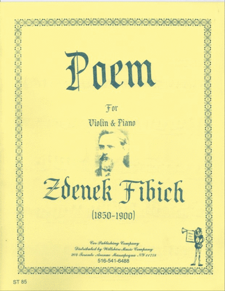 Poem Violin Solo scores gallery preview page 1