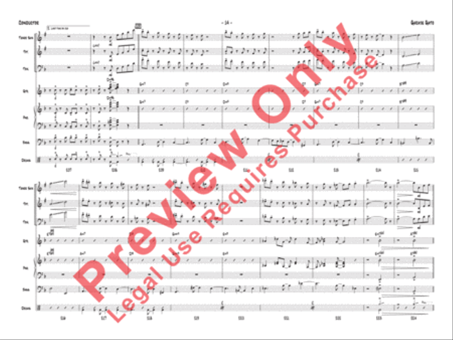 Garaje Gato Jazz Ensemble scores gallery preview page 15