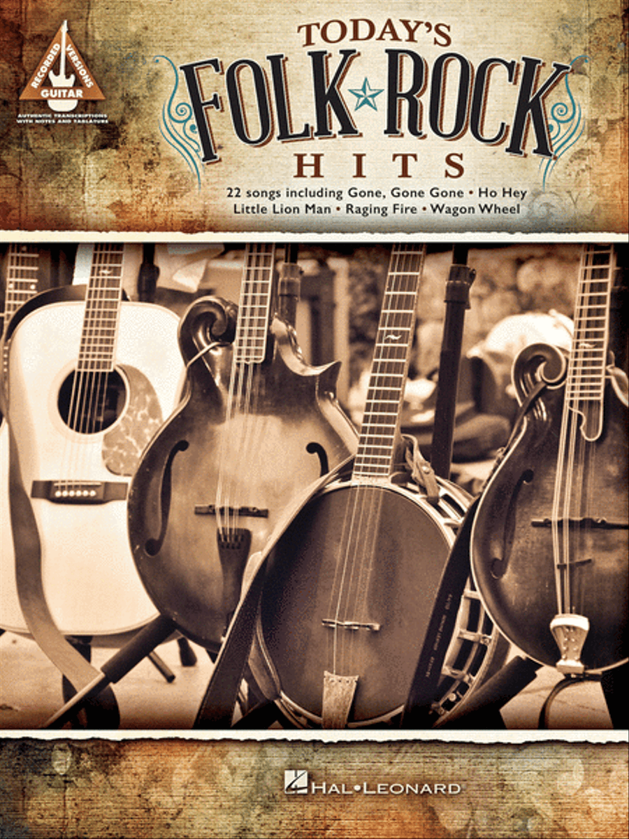Today's Folk Rock Hits Electric Guitar scores gallery preview page 1