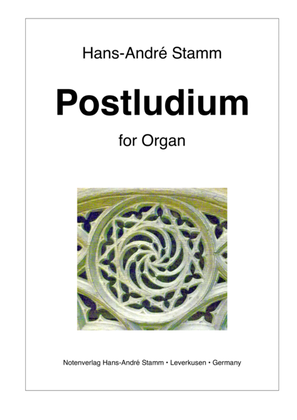 Book cover for Postludium for organ