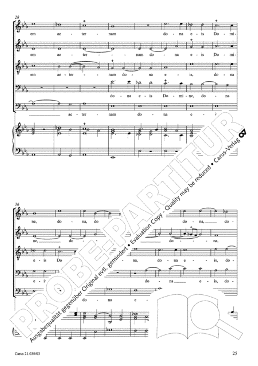De profundis Men's Choir scores gallery preview page 26