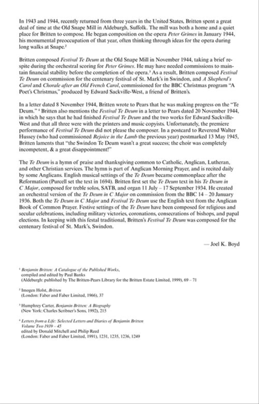 Festival Te Deum 4-Part scores gallery preview page 4