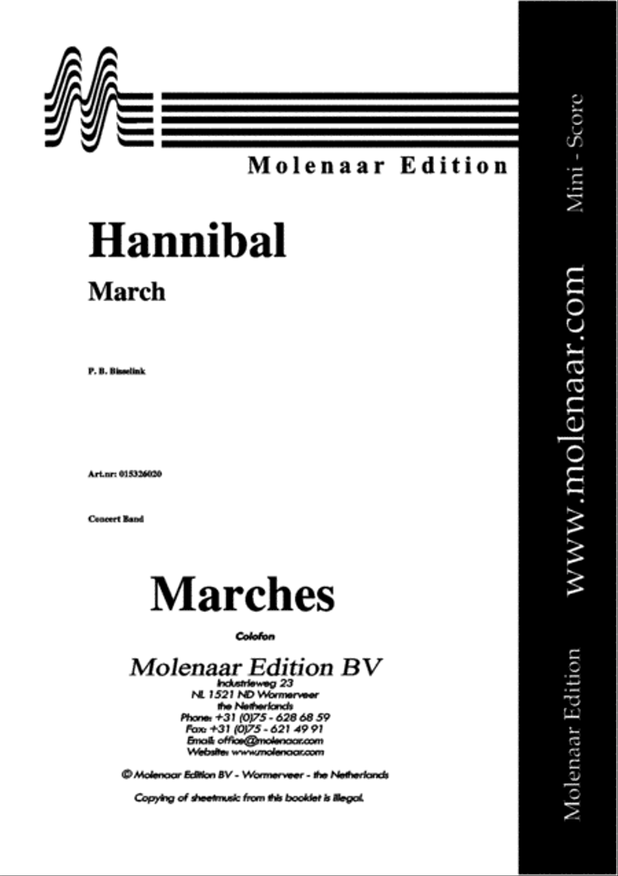 Hannibal Hannibal Concert Band scores gallery preview page 2