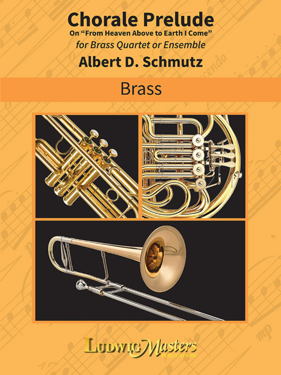 Chorale Prelude on From Heaven Above to Earth I Come Brass Duet scores gallery preview page 1