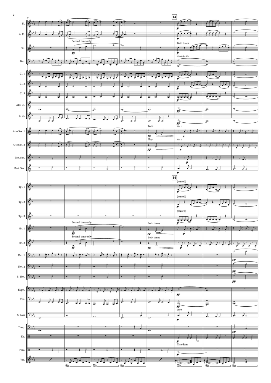 Only Time Concert Band scores gallery preview page 2