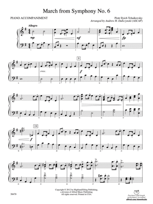 March from Symphony No. 6: Piano Accompaniment